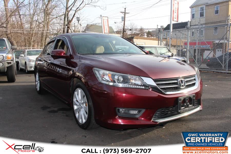 2014 Honda Accord Sedan 4dr I4 CVT EX-L, available for sale in Paterson, New Jersey | Xcell Motors LLC. Paterson, New Jersey