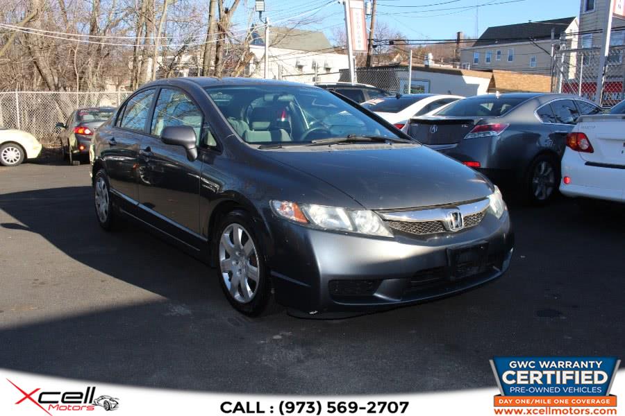 2009 Honda Civic Sdn 4dr Auto LX, available for sale in Paterson, New Jersey | Xcell Motors LLC. Paterson, New Jersey