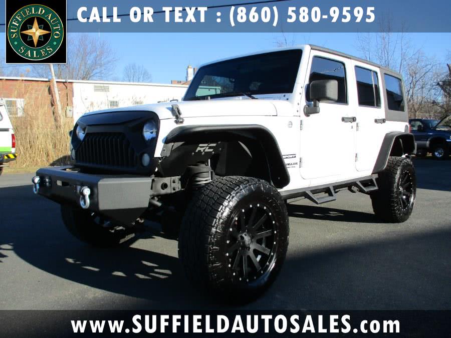 2011 Jeep Wrangler Unlimited 4WD 4dr Sport, available for sale in Suffield, Connecticut | Suffield Auto Sales. Suffield, Connecticut