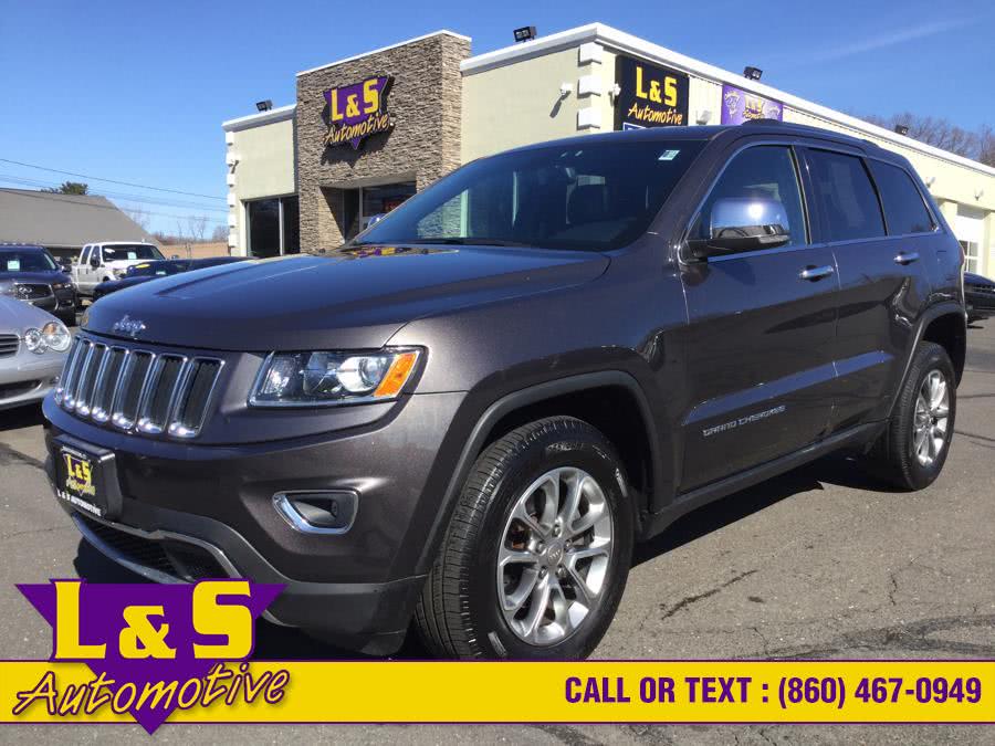 2015 Jeep Grand Cherokee 4WD 4dr Limited, available for sale in Plantsville, Connecticut | L&S Automotive LLC. Plantsville, Connecticut
