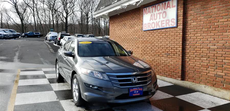 2012 Honda Crosstour 4WD V6 5dr EX-L, available for sale in Waterbury, Connecticut | National Auto Brokers, Inc.. Waterbury, Connecticut