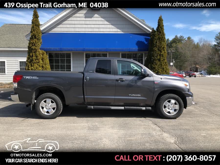2012 Toyota Tundra 4WD Truck Double Cab 5.7L V8 6-Spd AT (Natl), available for sale in Gorham, Maine | Ossipee Trail Motor Sales. Gorham, Maine