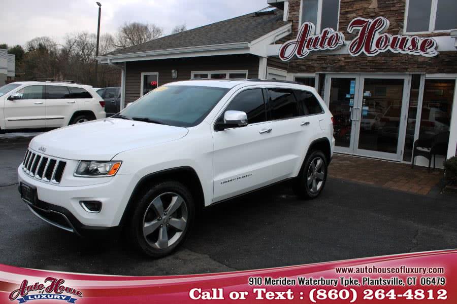 2014 Jeep Grand Cherokee 4WD 4dr Limited, available for sale in Plantsville, Connecticut | Auto House of Luxury. Plantsville, Connecticut
