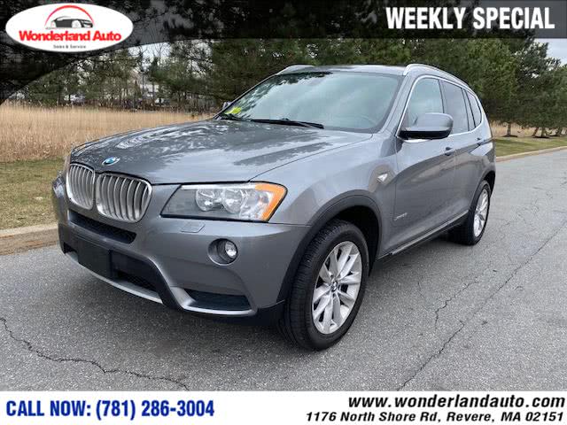 2011 BMW X3 AWD 4dr 28i, available for sale in Revere, Massachusetts | Wonderland Auto. Revere, Massachusetts