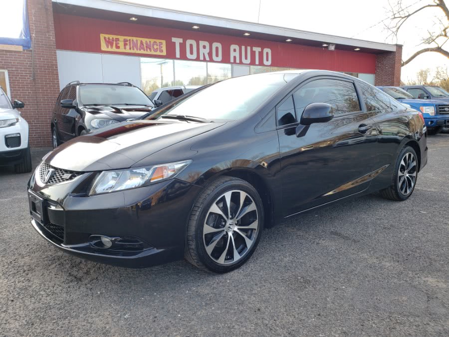 2013 Honda Civic Cpe SI 6 Speed Manual W/ Navi Sunroof, available for sale in East Windsor, Connecticut | Toro Auto. East Windsor, Connecticut