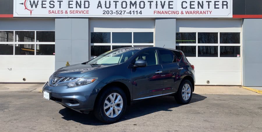 2013 Nissan Murano AWD SV, available for sale in Waterbury, Connecticut | West End Automotive Center. Waterbury, Connecticut