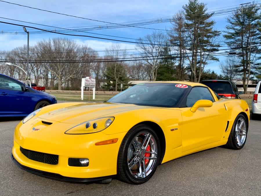 2007 Chevrolet Corvette 2dr Cpe Z06, available for sale in South Windsor, Connecticut | Mike And Tony Auto Sales, Inc. South Windsor, Connecticut