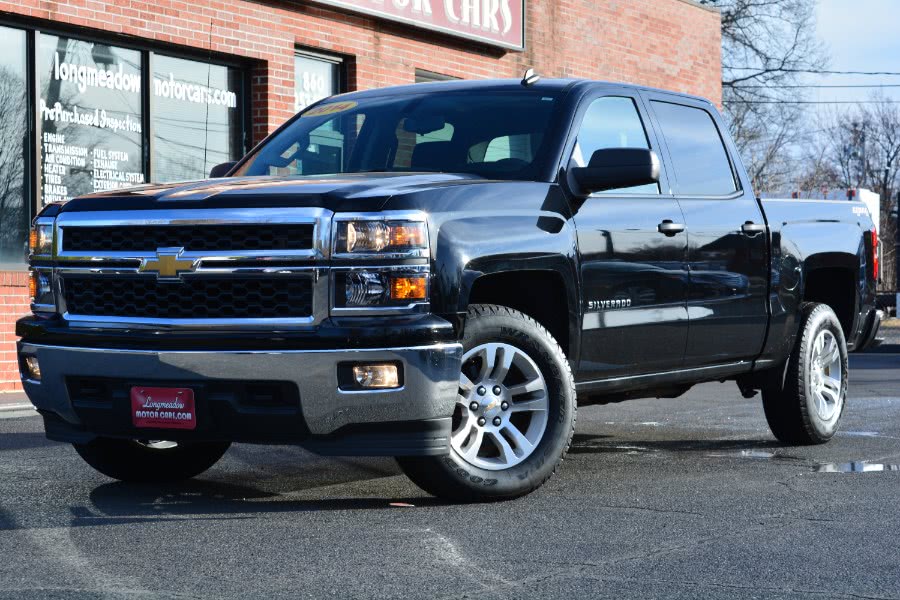 2014 Chevrolet Silverado 1500 4WD Crew Cab 153.0" LT w/1LT, available for sale in ENFIELD, Connecticut | Longmeadow Motor Cars. ENFIELD, Connecticut