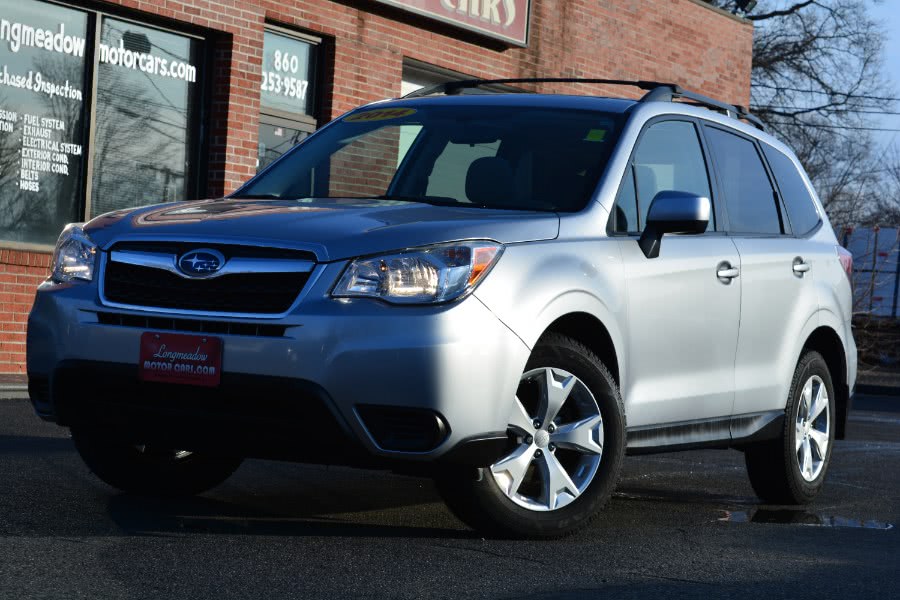 2014 Subaru Forester 4dr Auto 2.5i Premium PZEV, available for sale in ENFIELD, Connecticut | Longmeadow Motor Cars. ENFIELD, Connecticut