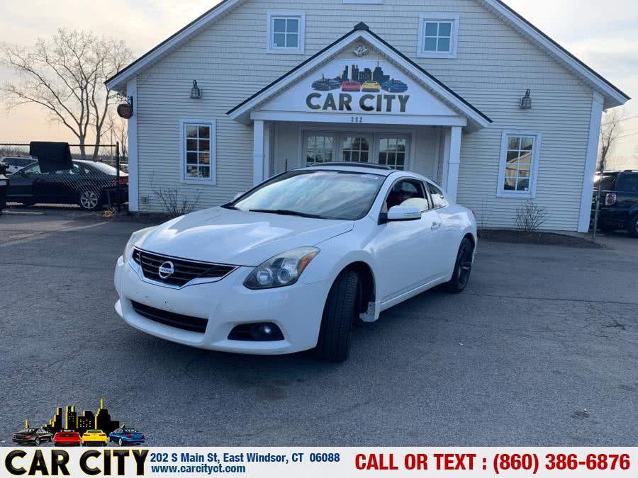 2010 Nissan Altima 2dr Cpe I4 CVT 2.5 S, available for sale in East Windsor, Connecticut | Car City LLC. East Windsor, Connecticut