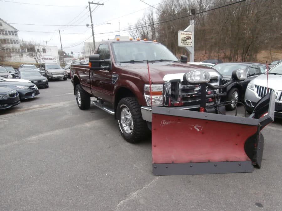 2010 Ford Super Duty F-350 SRW 4WD Reg Cab 137" XLT, available for sale in Waterbury, Connecticut | Jim Juliani Motors. Waterbury, Connecticut