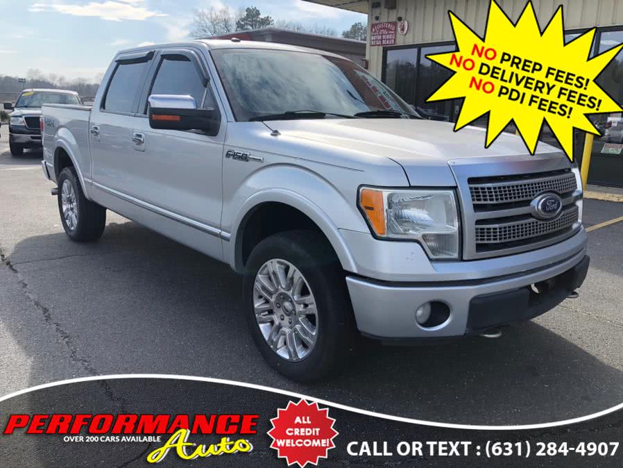 2010 Ford F-150 4WD SuperCrew 145" Platinum, available for sale in Bohemia, New York | Performance Auto Inc. Bohemia, New York