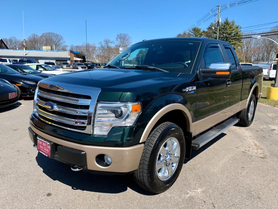 2013 Ford F-150 4WD SuperCab 145" Lariat, available for sale in South Windsor, Connecticut | Mike And Tony Auto Sales, Inc. South Windsor, Connecticut