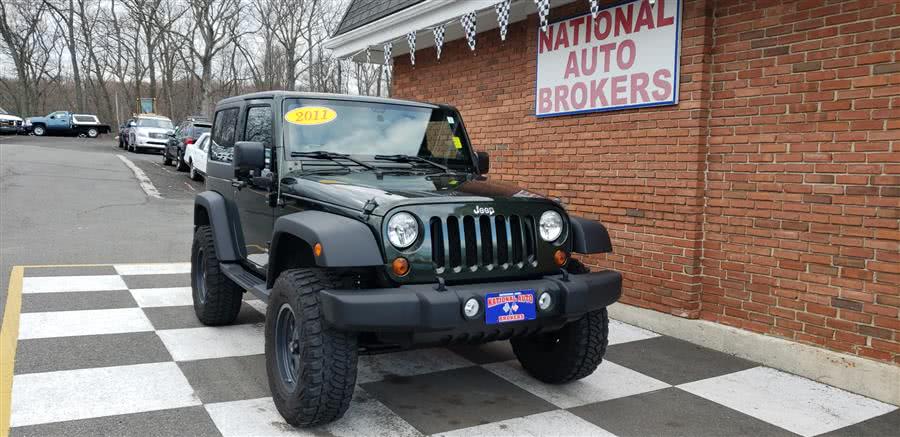 2011 Jeep Wrangler 4WD 2dr Sport, available for sale in Waterbury, Connecticut | National Auto Brokers, Inc.. Waterbury, Connecticut