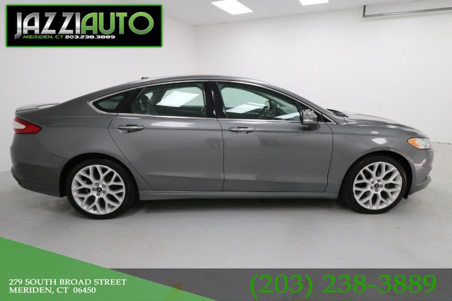 2013 Ford Fusion 4dr Sdn Titanium AWD, available for sale in Meriden, Connecticut | Jazzi Auto Sales LLC. Meriden, Connecticut