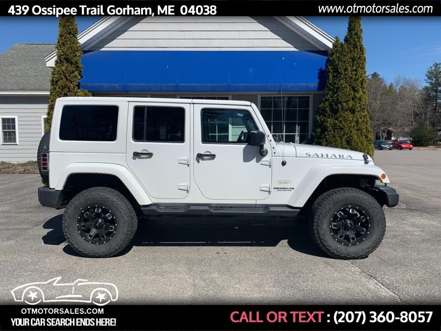 2015 Jeep Wrangler Unlimited sahara, available for sale in Gorham, Maine | Ossipee Trail Motor Sales. Gorham, Maine