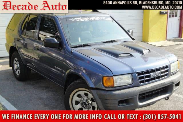 1998 Isuzu Rodeo 4dr LS 3.2L Auto 4WD, available for sale in Bladensburg, Maryland | Decade Auto. Bladensburg, Maryland