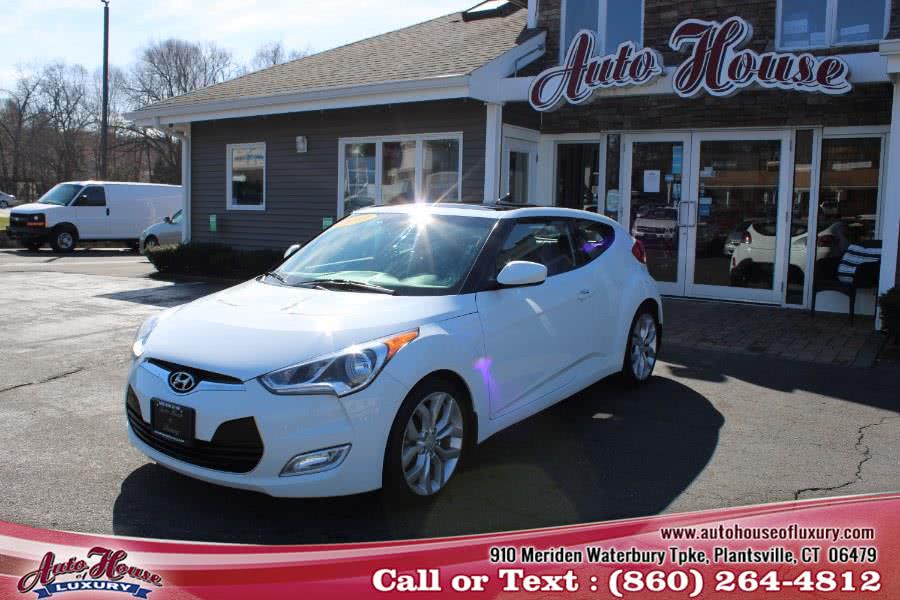 2013 Hyundai Veloster 3dr Cpe Man w/Gray Int, available for sale in Plantsville, Connecticut | Auto House of Luxury. Plantsville, Connecticut