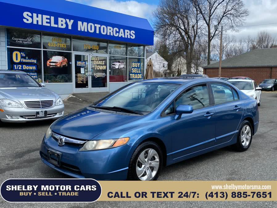 2007 Honda Civic Sdn 4dr AT EX, available for sale in Springfield, Massachusetts | Shelby Motor Cars. Springfield, Massachusetts
