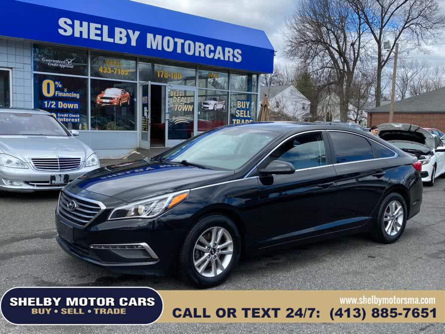2015 Hyundai Sonata 4dr Sdn 2.4L SE, available for sale in Springfield, Massachusetts | Shelby Motor Cars. Springfield, Massachusetts