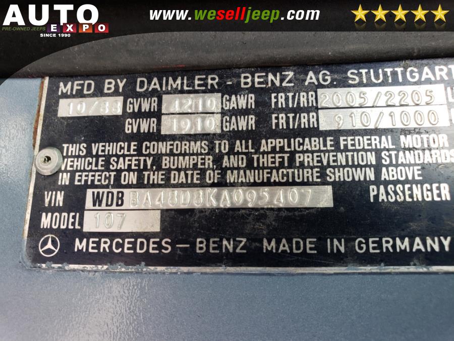 1989 Mercedes-Benz 560 Series 2dr Coupe 560SL Roadster, available for sale in Huntington, New York | Auto Expo. Huntington, New York 1989 Mercedes-Benz 560 Series 2dr Coupe 560SL Roadster, available for sale in Huntington, New York | Auto Expo. Huntington, New York