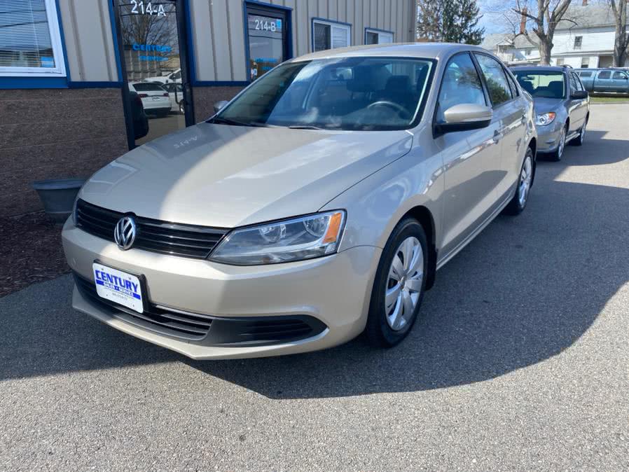 2012 Volkswagen Jetta Sedan 4dr Auto SE w/Convenience PZEV, available for sale in East Windsor, Connecticut | Century Auto And Truck. East Windsor, Connecticut