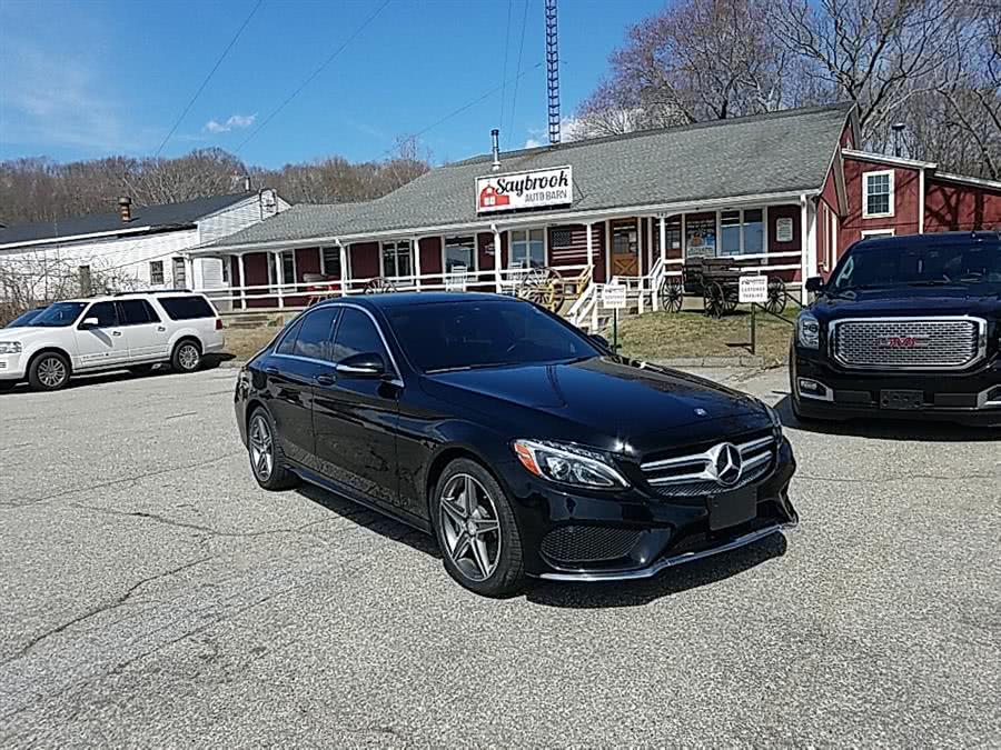 2015 Mercedes-Benz C-Class 4dr Sdn C 400 4MATIC, available for sale in Old Saybrook, Connecticut | Saybrook Auto Barn. Old Saybrook, Connecticut