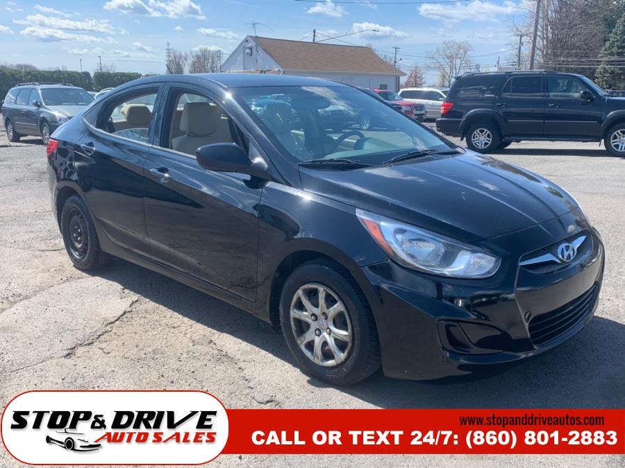 2013 Hyundai Accent 4dr Sdn Auto GLS, available for sale in East Windsor, Connecticut | Stop & Drive Auto Sales. East Windsor, Connecticut 2013 Hyundai Accent 4dr Sdn Auto GLS, available for sale in East Windsor, Connecticut | Stop & Drive Auto Sales. East Windsor, Connecticut