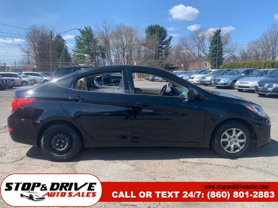 2013 Hyundai Accent 4dr Sdn Auto GLS, available for sale in East Windsor, Connecticut | Stop & Drive Auto Sales. East Windsor, Connecticut 2013 Hyundai Accent 4dr Sdn Auto GLS, available for sale in East Windsor, Connecticut | Stop & Drive Auto Sales. East Windsor, Connecticut