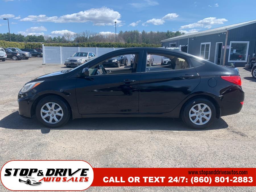 2013 Hyundai Accent 4dr Sdn Auto GLS, available for sale in East Windsor, Connecticut | Stop & Drive Auto Sales. East Windsor, Connecticut 2013 Hyundai Accent 4dr Sdn Auto GLS, available for sale in East Windsor, Connecticut | Stop & Drive Auto Sales. East Windsor, Connecticut