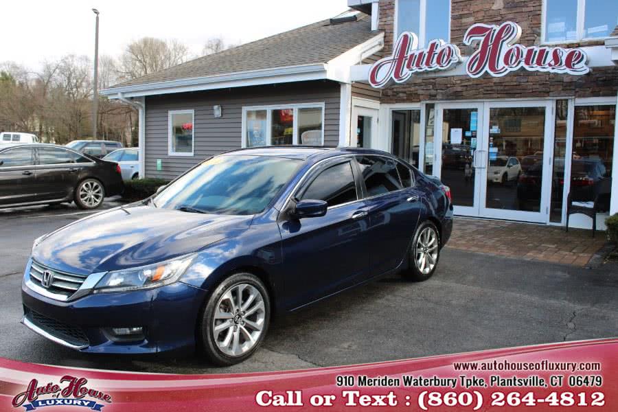 2014 Honda Accord Sedan 4dr I4 CVT Sport, available for sale in Plantsville, Connecticut | Auto House of Luxury. Plantsville, Connecticut