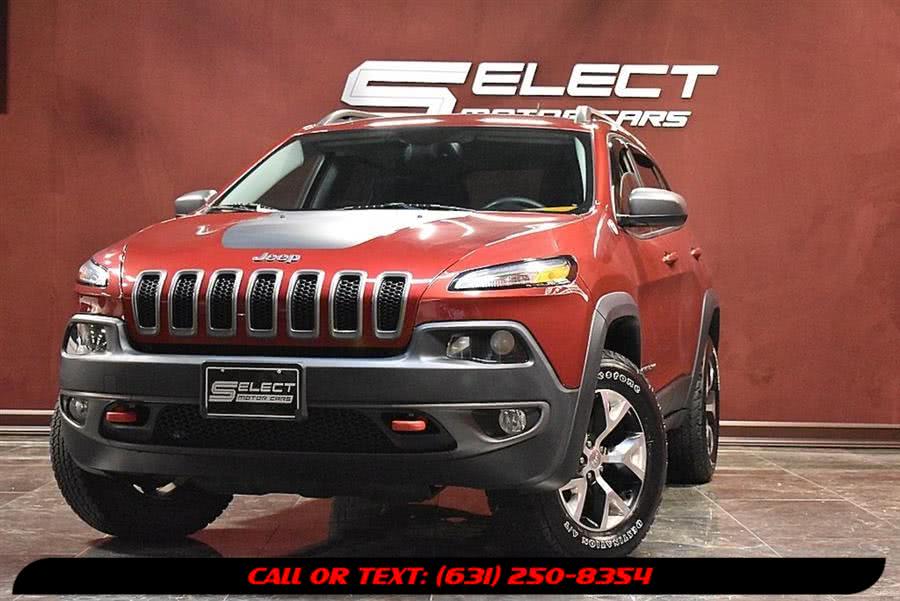 2015 Jeep Cherokee Trailhawk, available for sale in Deer Park, New York | Select Motor Cars. Deer Park, New York