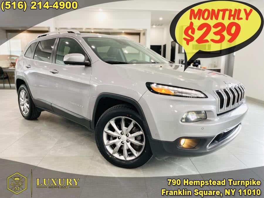 2018 Jeep Cherokee Limited 4x4, available for sale in Franklin Square, New York | Luxury Motor Club. Franklin Square, New York