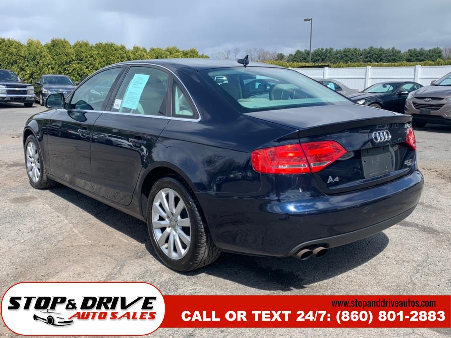 2009 Audi A4 4dr Sdn Auto 2.0T quattro Prem Plus, available for sale in East Windsor, Connecticut | Stop & Drive Auto Sales. East Windsor, Connecticut 2009 Audi A4 4dr Sdn Auto 2.0T quattro Prem Plus, available for sale in East Windsor, Connecticut | Stop & Drive Auto Sales. East Windsor, Connecticut