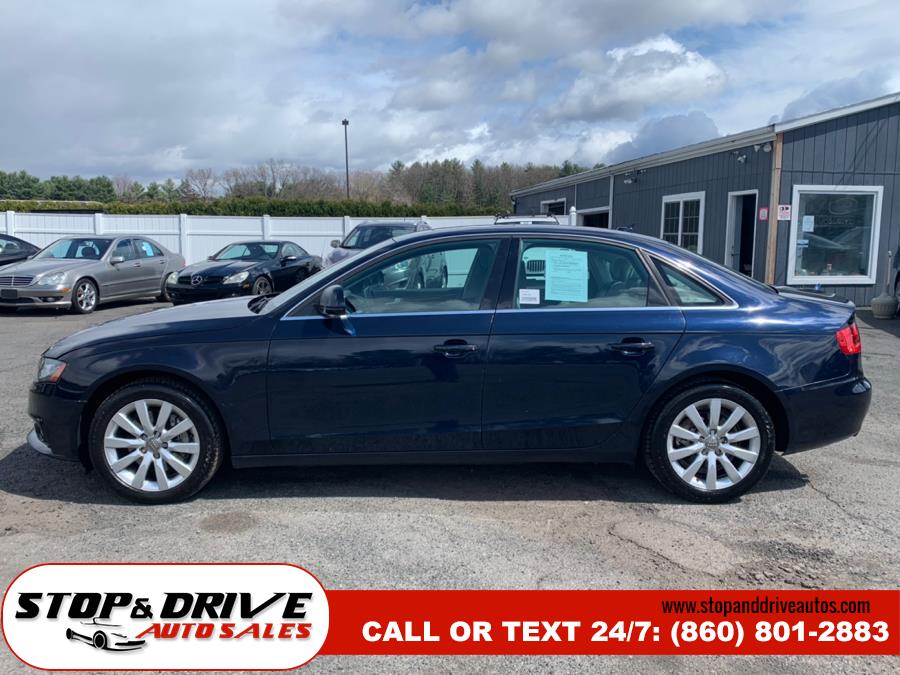 2009 Audi A4 4dr Sdn Auto 2.0T quattro Prem Plus, available for sale in East Windsor, Connecticut | Stop & Drive Auto Sales. East Windsor, Connecticut 2009 Audi A4 4dr Sdn Auto 2.0T quattro Prem Plus, available for sale in East Windsor, Connecticut | Stop & Drive Auto Sales. East Windsor, Connecticut