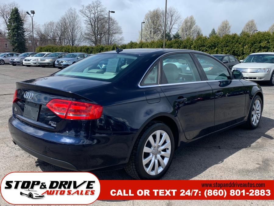 2009 Audi A4 4dr Sdn Auto 2.0T quattro Prem Plus, available for sale in East Windsor, Connecticut | Stop & Drive Auto Sales. East Windsor, Connecticut 2009 Audi A4 4dr Sdn Auto 2.0T quattro Prem Plus, available for sale in East Windsor, Connecticut | Stop & Drive Auto Sales. East Windsor, Connecticut