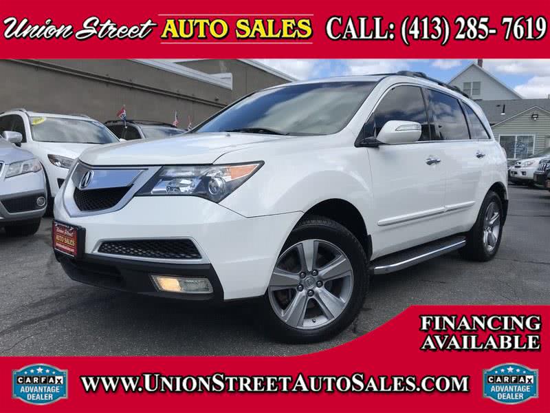 2011 Acura MDX AWD 4dr Tech Pkg, available for sale in West Springfield, Massachusetts | Union Street Auto Sales. West Springfield, Massachusetts