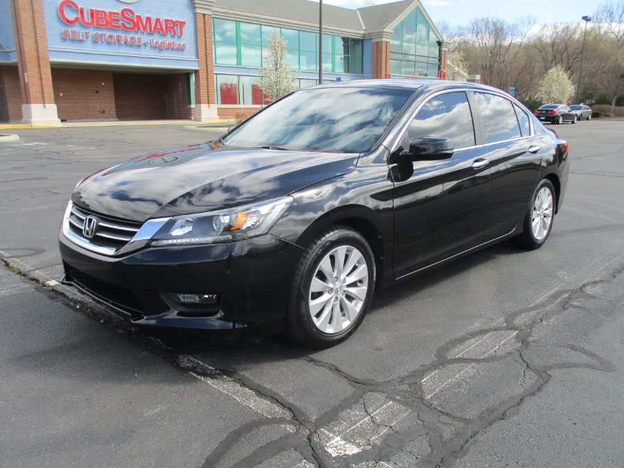 2014 Honda Accord Sedan 4dr I4 CVT EX-L, available for sale in New Britain, Connecticut | Universal Motors LLC. New Britain, Connecticut