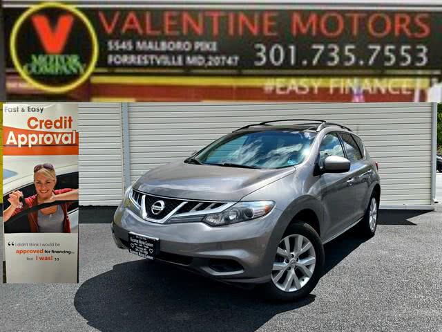2011 Nissan Murano SL, available for sale in Forestville, Maryland | Valentine Motor Company. Forestville, Maryland