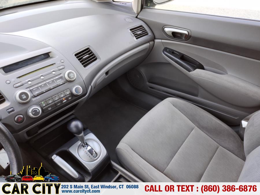 2009 Honda Civic Sdn 4dr Auto LX, available for sale in East Windsor, Connecticut | Car City LLC. East Windsor, Connecticut 2009 Honda Civic Sdn 4dr Auto LX, available for sale in East Windsor, Connecticut | Car City LLC. East Windsor, Connecticut