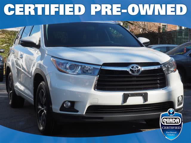 2016 Toyota Highlander XLE, available for sale in Huntington Station, New York | Connection Auto Sales Inc.. Huntington Station, New York