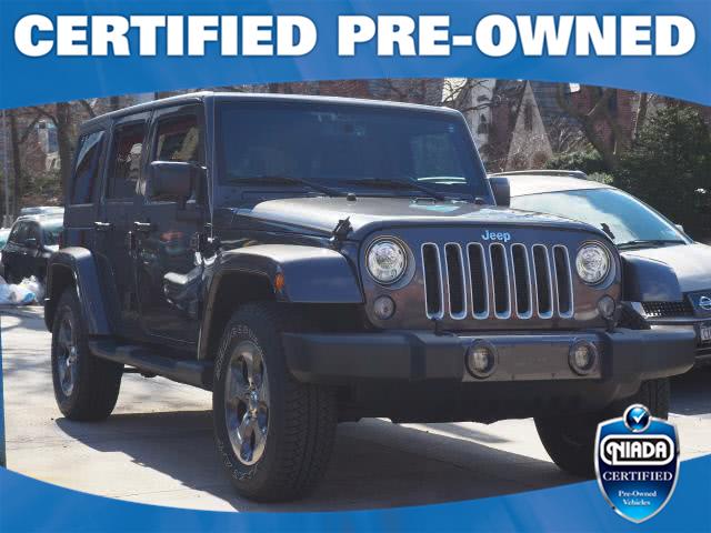 2017 Jeep Wrangler Unltd Sahara, available for sale in Huntington Station, New York | Connection Auto Sales Inc.. Huntington Station, New York
