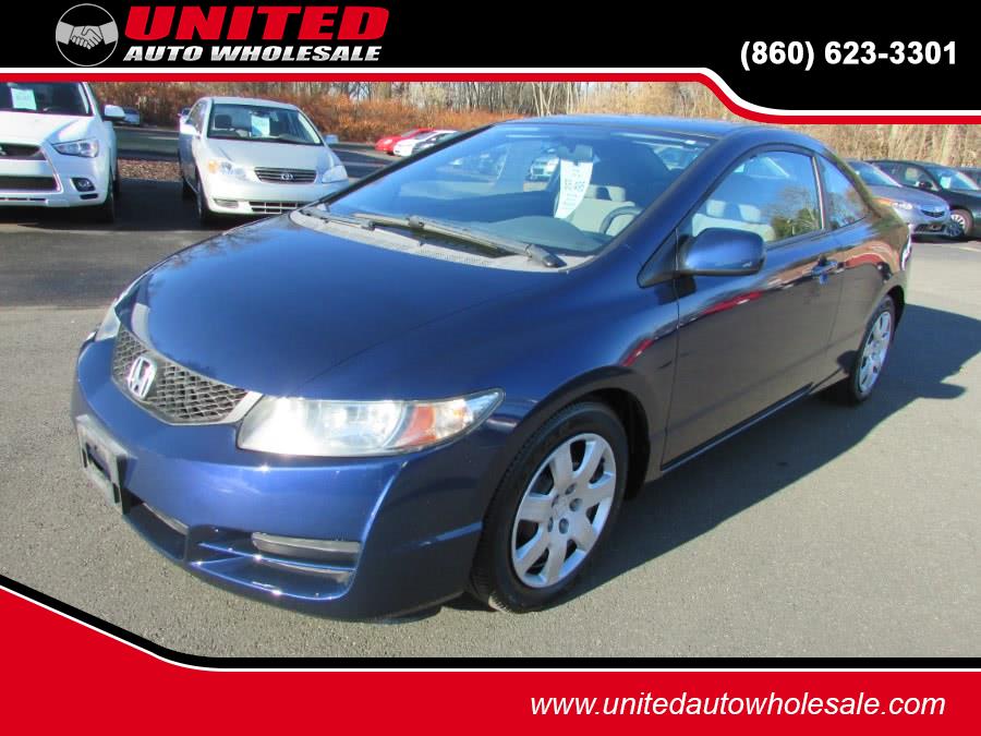 2009 Honda Civic Cpe 2dr Auto LX, available for sale in East Windsor, Connecticut | United Auto Sales of E Windsor, Inc. East Windsor, Connecticut