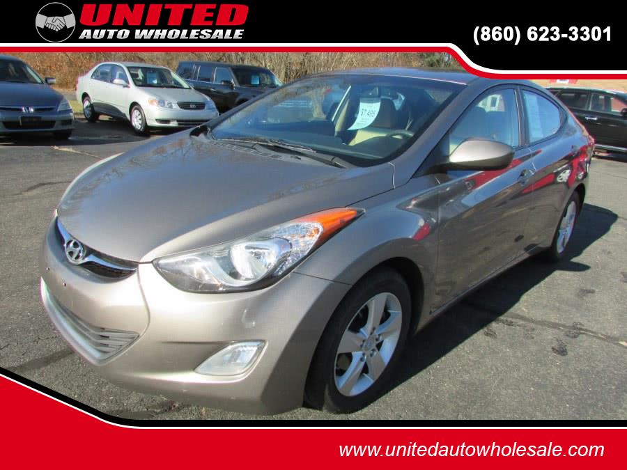 2012 Hyundai Elantra 4dr Sdn Auto GLS (Alabama Plant), available for sale in East Windsor, Connecticut | United Auto Sales of E Windsor, Inc. East Windsor, Connecticut