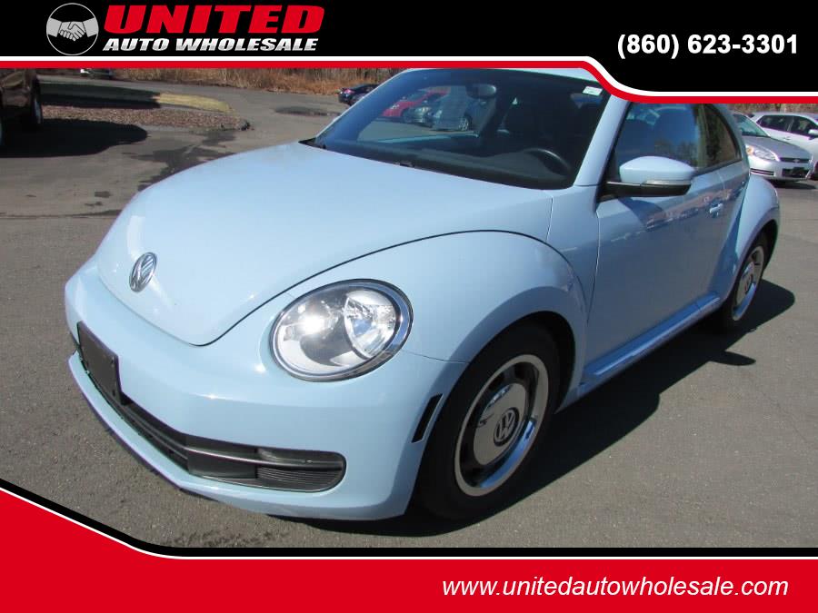2012 Volkswagen Beetle 2dr Cpe Auto 2.5L PZEV, available for sale in East Windsor, Connecticut | United Auto Sales of E Windsor, Inc. East Windsor, Connecticut