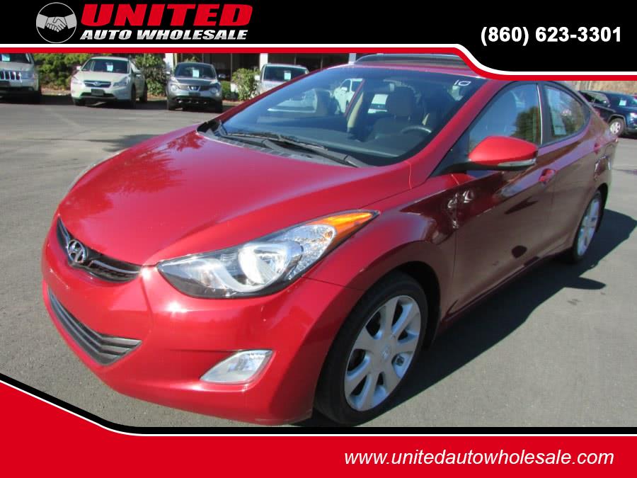 2013 Hyundai Elantra 4dr Sdn Auto Limited (Ulsan Plant), available for sale in East Windsor, Connecticut | United Auto Sales of E Windsor, Inc. East Windsor, Connecticut