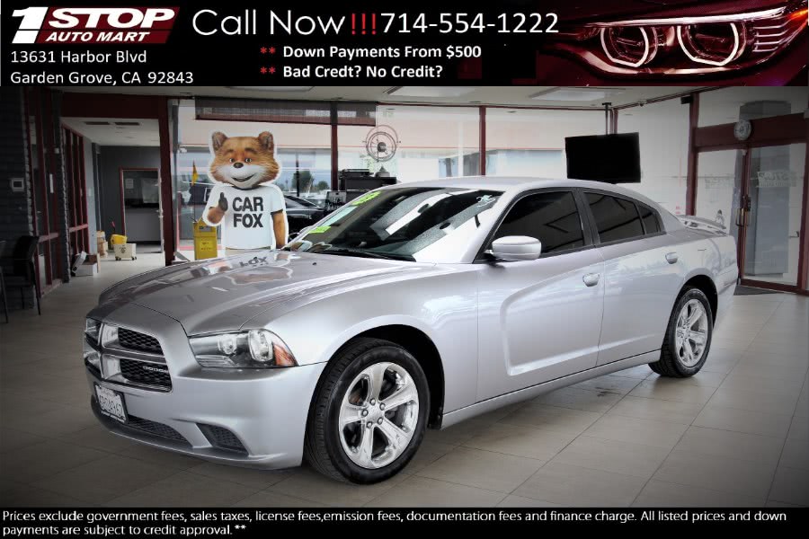 2013 Dodge Charger 4dr Sdn SE RWD, available for sale in Garden Grove, California | 1 Stop Auto Mart Inc.. Garden Grove, California
