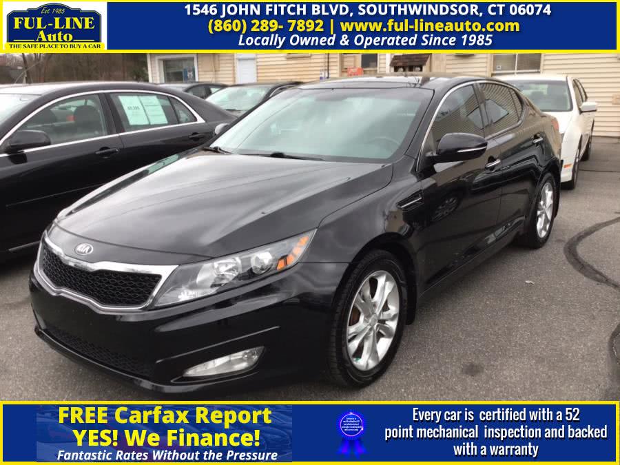 2013 Kia Optima 4dr Sdn EX, available for sale in South Windsor , Connecticut | Ful-line Auto LLC. South Windsor , Connecticut