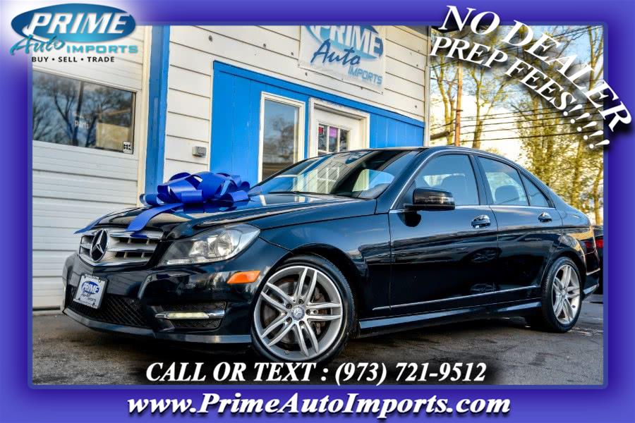 2013 Mercedes-Benz C-Class 4dr Sdn C 300 Sport 4MATIC, available for sale in Bloomingdale, New Jersey | Prime Auto Imports. Bloomingdale, New Jersey