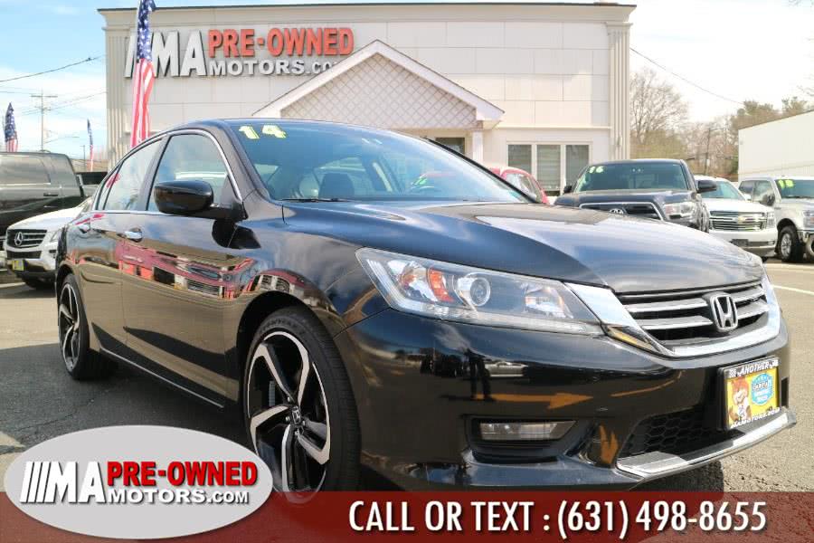2014 Honda Accord Sdn 4dr I4 CVT Sport, available for sale in Huntington Station, New York | M & A Motors. Huntington Station, New York